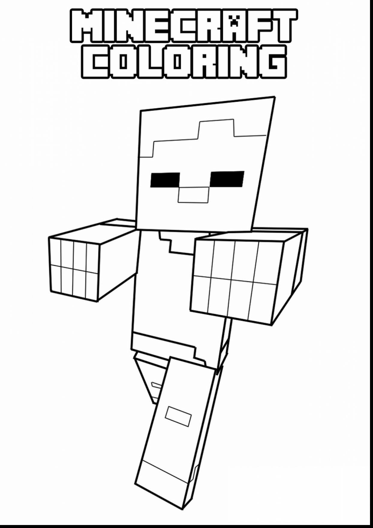 Minecraft Coloring Pages Free In Ocelot 1244x1760 Minecraft Coloring Pages Free In Ocelot