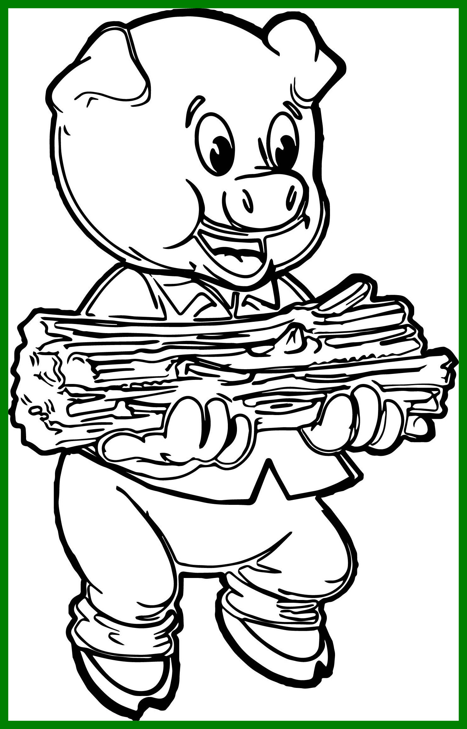 Minecraft Pig Coloring Pages at GetColorings.com | Free printable ...