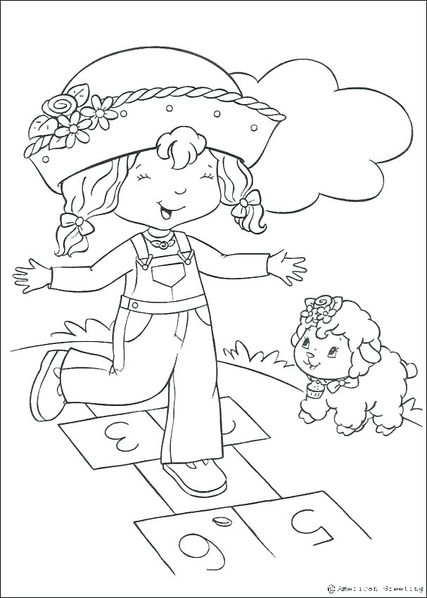 607x850 Coloring Pages Sheep