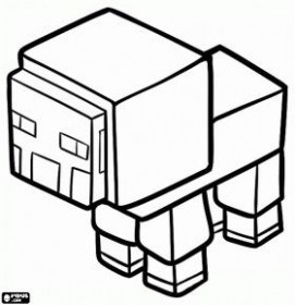 271x280 A Minecraft Sheep Coloring Page Aww ) . @ Just