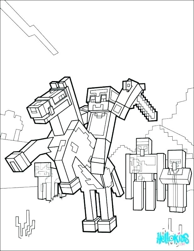 Printable Minecraft Coloring Pages Coloring Pages For Kids 618x799 Printable Minecraft Coloring Pages Coloring Pages For Kids
