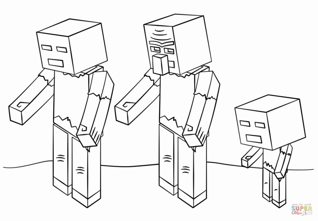 Minecraft Sword Coloring Pages