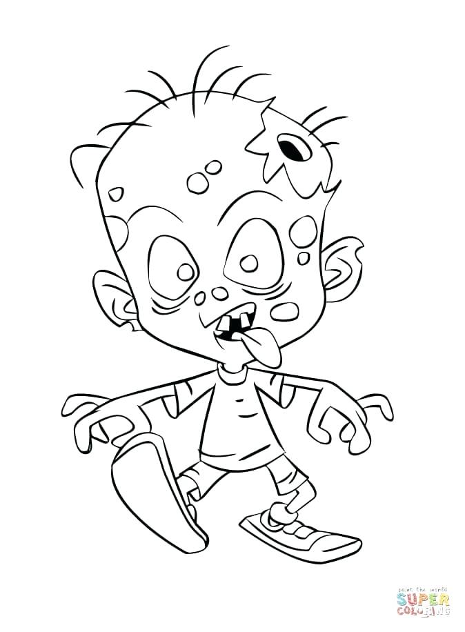 674x916 Zombie Coloring Pages Zombie Child Minecraft Zombie Villager