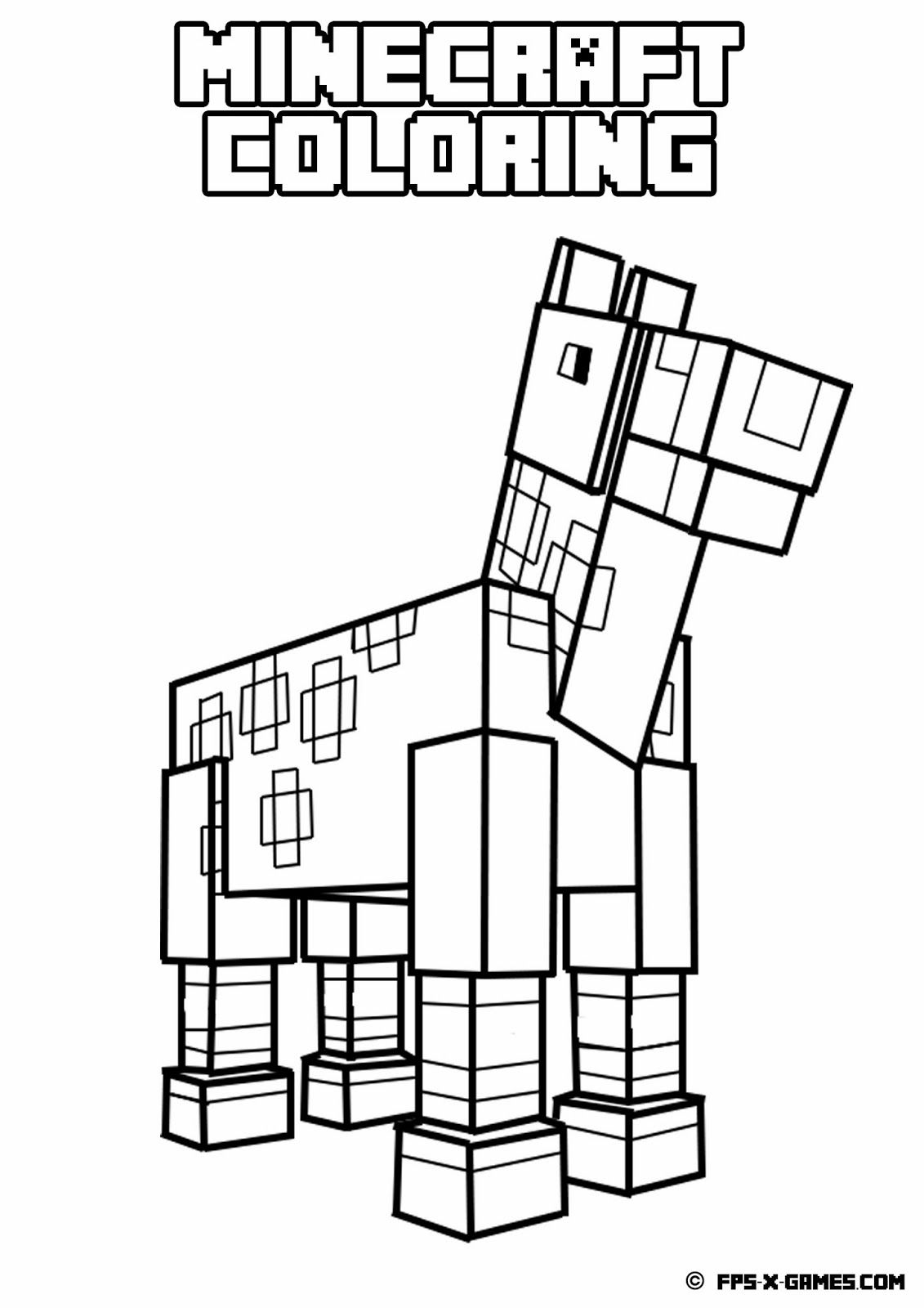 Free Printable Minecraft Coloring Pages Minecraft Coloring Pages 1131x1600 Free Printable Minecraft Coloring Pages Minecraft Coloring Pages