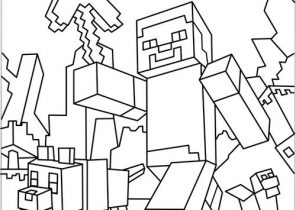 Minecraft Coloring Pages 296x210 Minecraft Coloring Pages