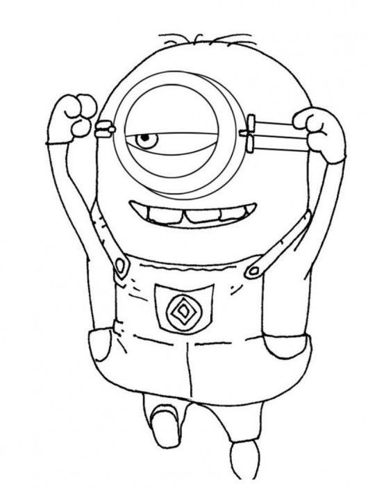 Minion Coloring Page Despicable Me Mini Cooper 530x704 Minion Coloring Page Despicable Me Mini Cooper