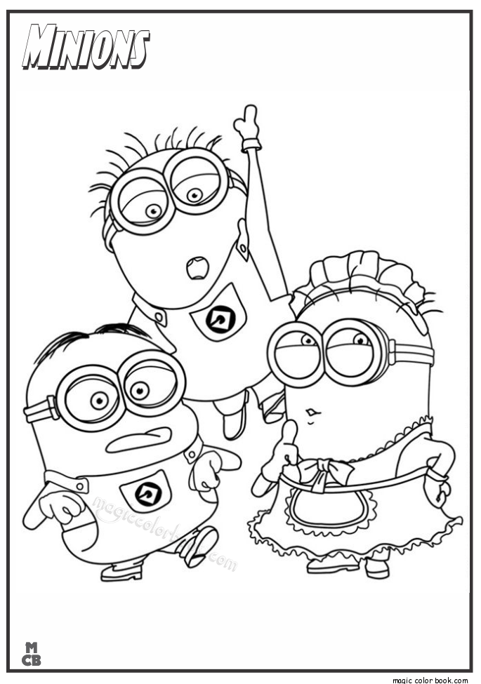 685x975 Minions Coloring Pages 03
