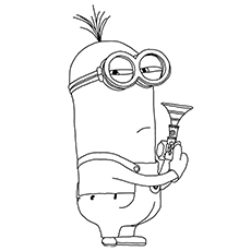 Bob The Minion Coloring Pages at GetColorings.com | Free printable ...