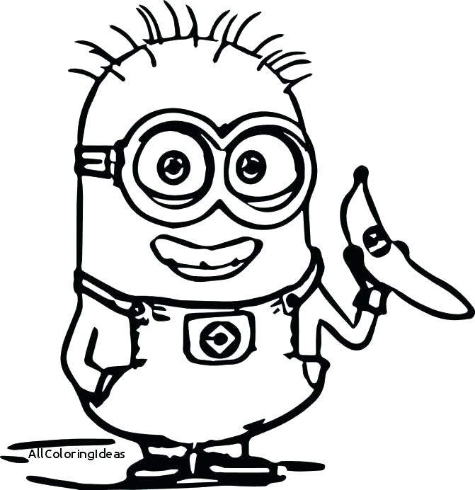 Minion Coloring Pages Bob at GetColorings.com | Free printable ...