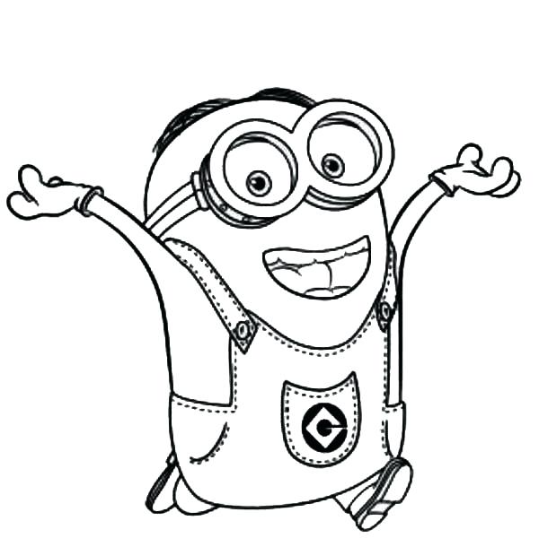 600x610 Minion Coloring Pages Pin By Ward On Coloring Pages Minion
