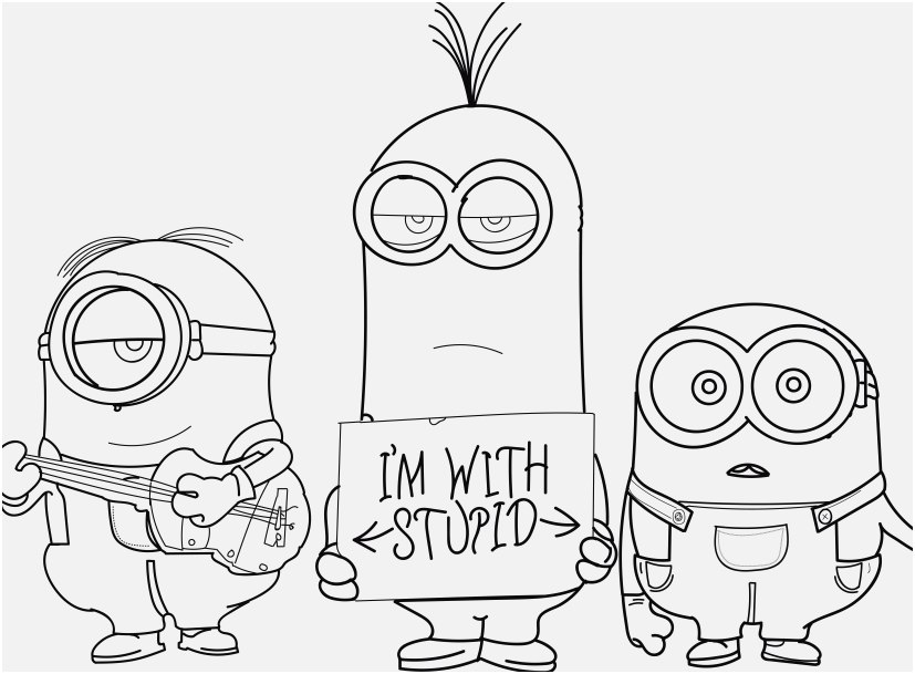 827x609 Despicable Me Coloring Pages View Kevin Bob Despicable Me 2