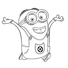 Minions Kevin Perfect Coloring Page Birthdays, Craft And Minion 236x236 Minions Kevin Perfect Coloring Page Birthdays, Craft And Minion