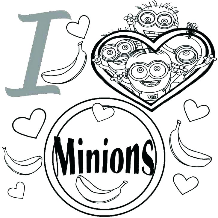 728x728 Minion Coloring Pages Minion Printable Coloring Pages Free Kids