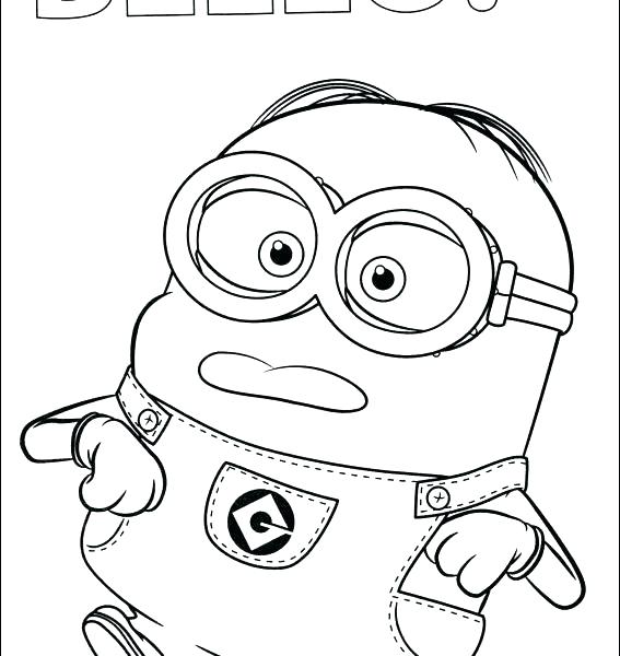 Minion Halloween Coloring Pages at GetColorings.com | Free printable ...