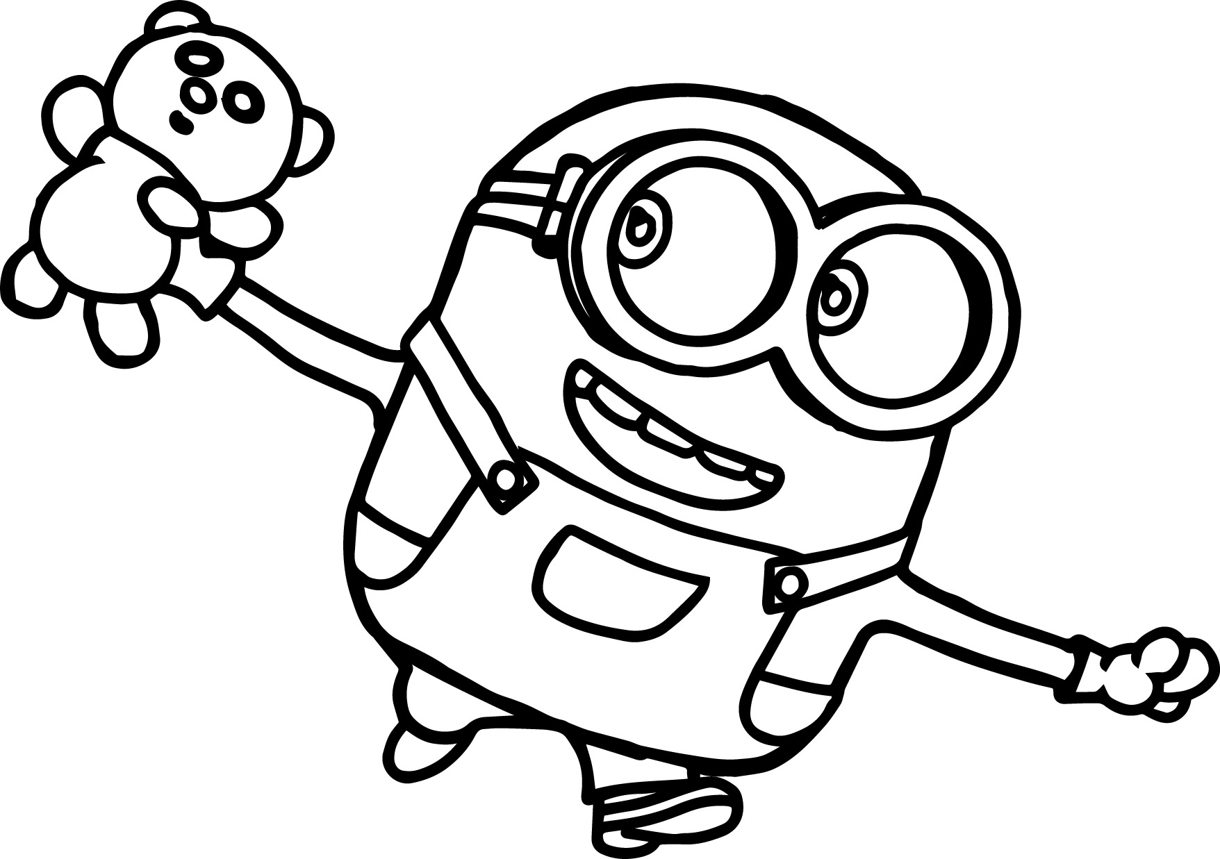 Minion Kevin Coloring Page Free Printable Pages 1756x1237 Minion Kevin Coloring Page Free Printable Pages