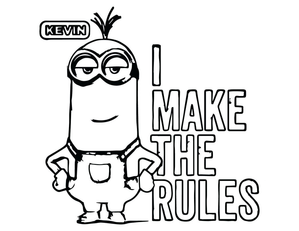 Coloring Pages For Adults Animals Minions Kevin The Minion 1043x806 Coloring Pages For Adults Animals Minions Kevin The Minion