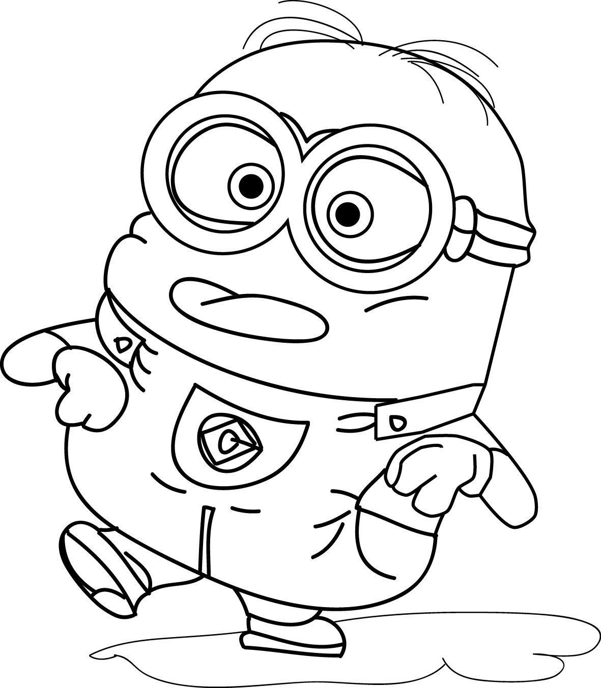 1181x1353 Cute Minion Coloring Pages Coloring Pages Kids