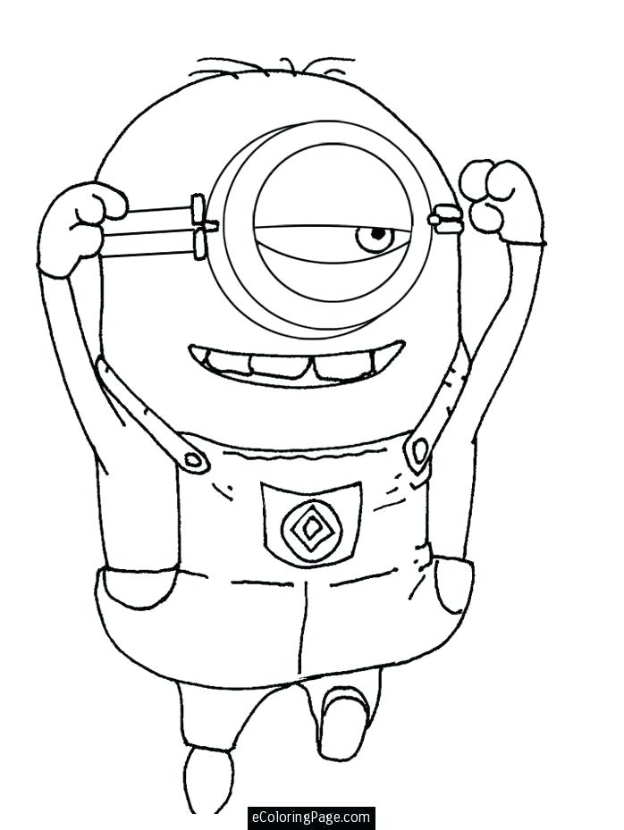 698x929 Minion Coloring Pages To Print