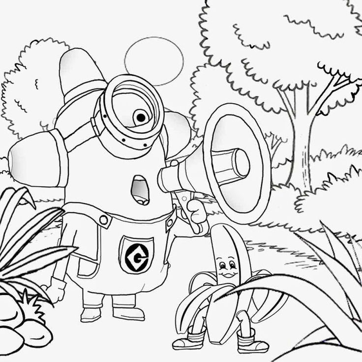 30 Best Minions Images On Coloring Books, Colouring 736x736 30 Best Minions Images On Coloring Books, Colouring
