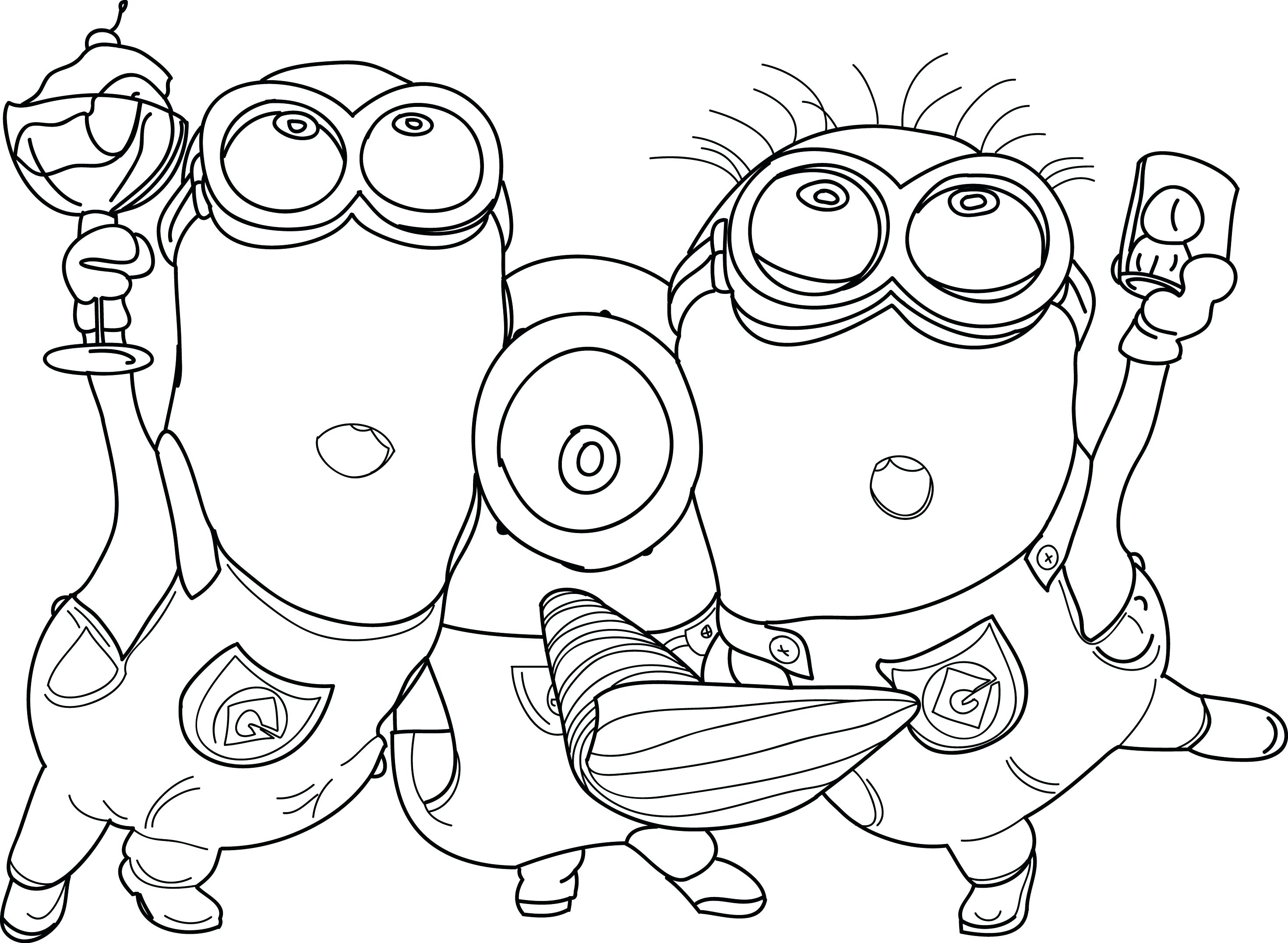 minions coloring pages pdf at getcolorings | free