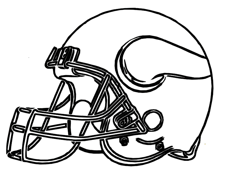 Football Helmet Vikings Minnesota Coloring Pages Kinder Social 773x612 Football Helmet Vikings Minnesota Coloring Pages Kinder Social
