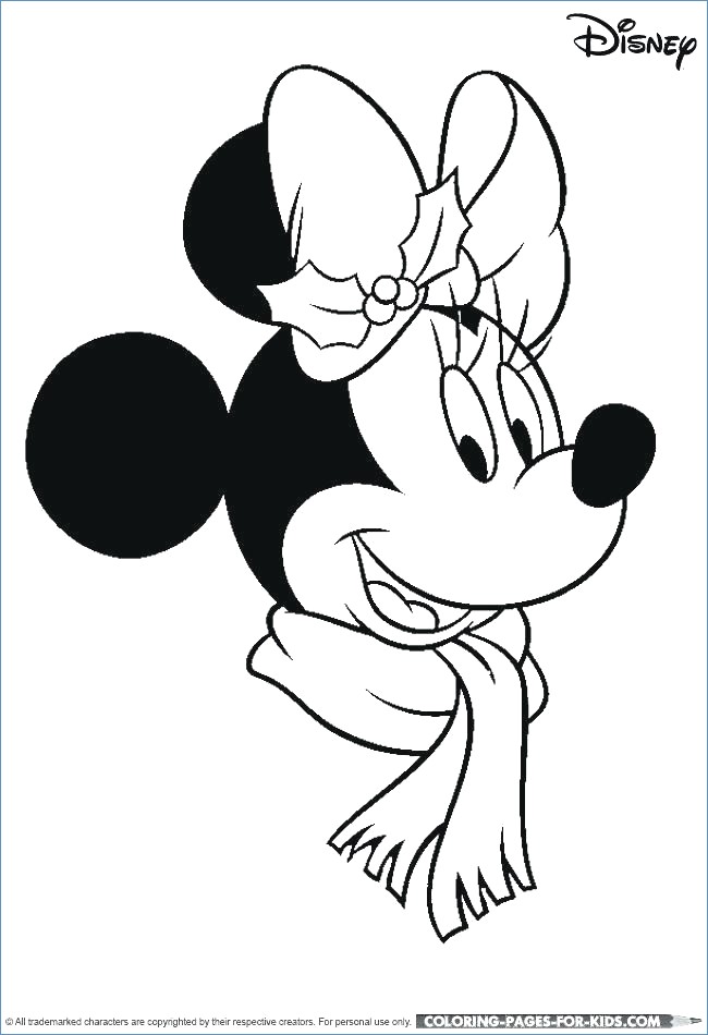 650x950 Baby Mickey Mouse Christmas Coloring Pages