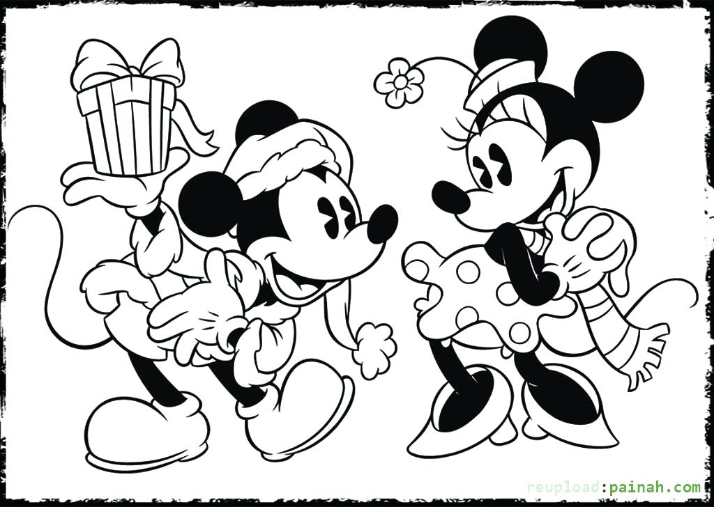 1024x728 Top 76 Mickey Minnie Mouse Coloring Pages Free Coloring Page