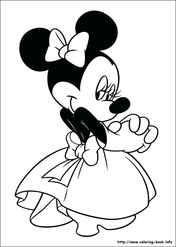Baby Minnie Mouse Coloring Pages Mouse Free Coloring Pages Mouse 567x794 Baby Minnie Mouse Coloring Pages Mouse Free Coloring Pages Mouse