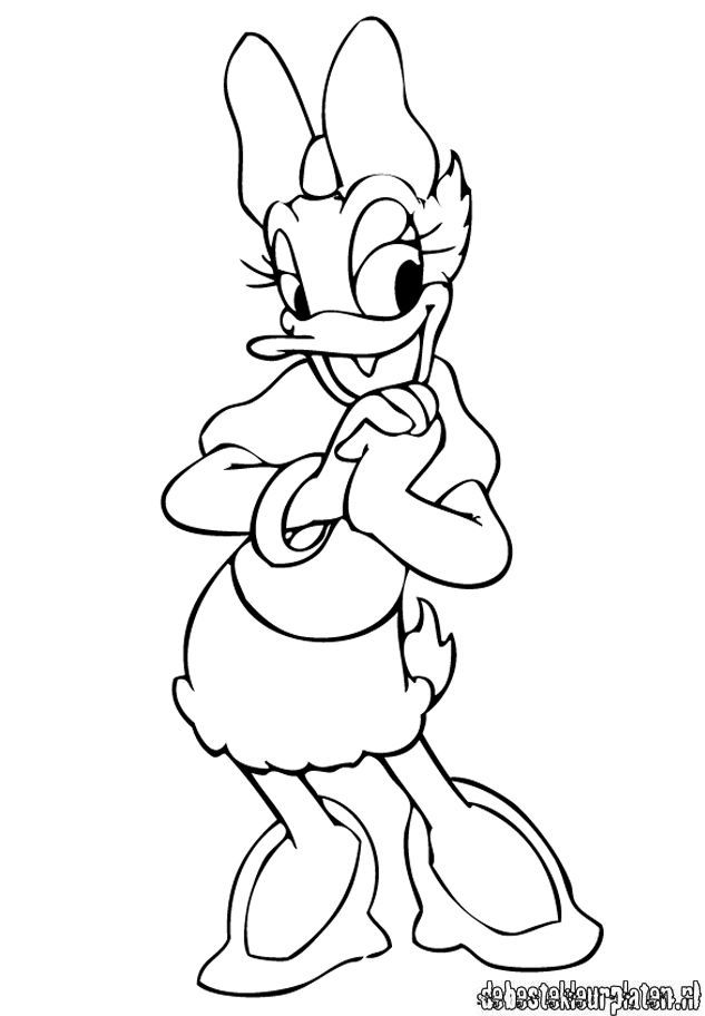 Daisy Duck Daisy Duck Coloring Page 633x912 Daisy Duck Daisy Duck Coloring Page
