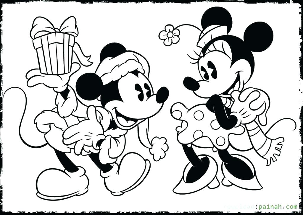 1024x728 Free Minnie Mouse Coloring Pages Mickey And Coloring Page Gallery