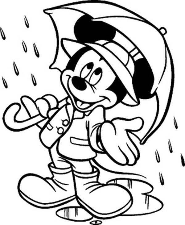Coloring Picture Of Mickey Mouse 600x729 Coloring Picture Of Mickey Mouse