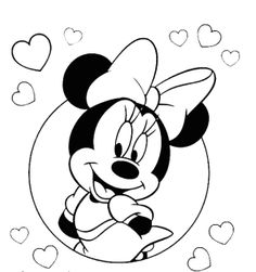 236x251 Free Minnie Mouse Birthday Printables Pages, Minnie Mouse