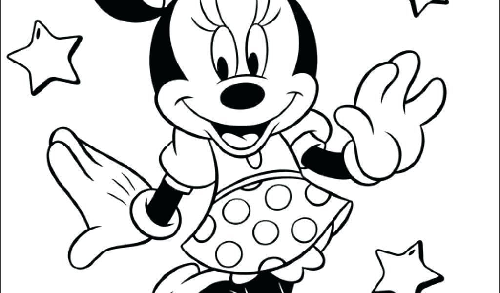 Minnie Mouse Coloring Pages For Kids Printabl On Unique Minnie 1024x600 Minnie Mouse Coloring Pages For Kids Printabl On Unique Minnie