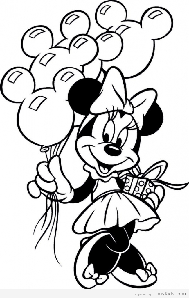 Minnie Mouse Coloring Pages Pdf Timykids 651x1024 Minnie Mouse Coloring Pages Pdf Timykids