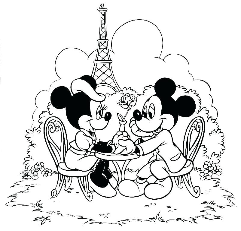 Minnie Mouse Birthday Coloring Pages Mouse Coloring Page Queen 802x766 Minnie Mouse Birthday Coloring Pages Mouse Coloring Page Queen