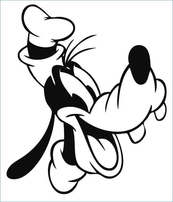 Minnie Mouse Face Coloring Pages 595x694 Minnie Mouse Face Coloring Pages