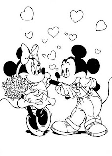 Minnie Mouse Valentine Coloring Pages at GetColorings.com | Free ...