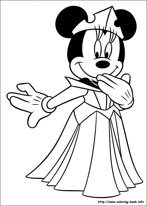 Minnie Mouse Coloring Pages On Coloring 567x794 Minnie Mouse Coloring Pages On Coloring