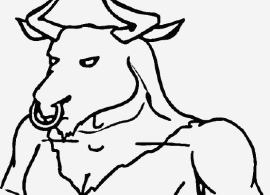 879x635 22 Photo Minotaur Coloring Page Best
