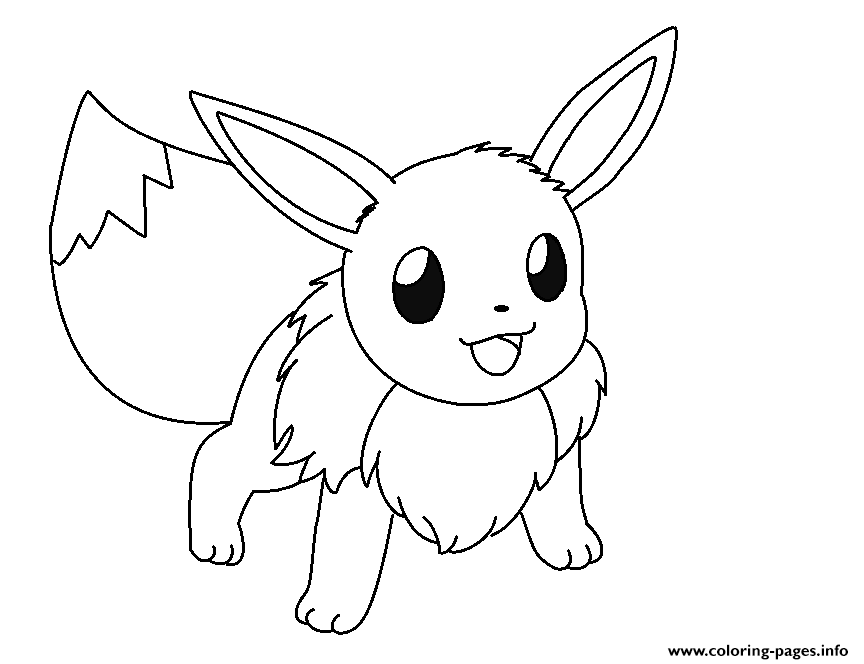 864x664 1481569608eevee Is Ready And Eevee Coloring Pages To Print