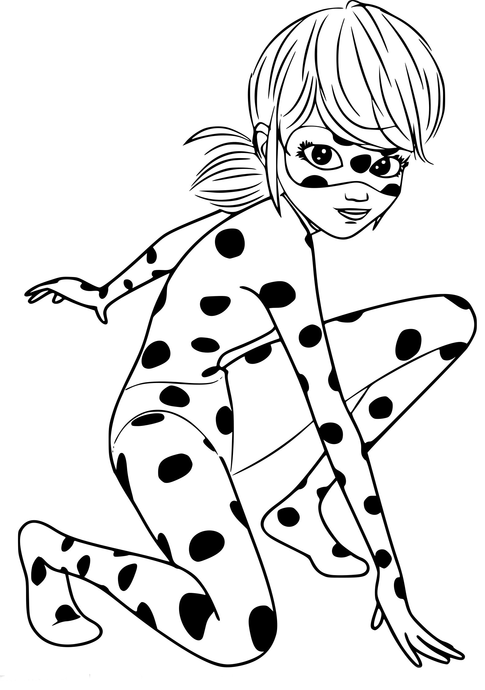 1582x2252 Cartoon Ladybug Coloring Pages New Miraculous Ladybug Coloring