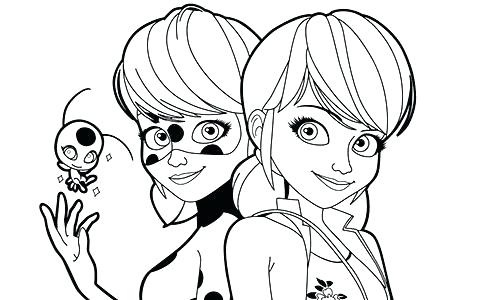 Miraculous Ladybug Coloring Pages at GetColorings.com | Free printable ...