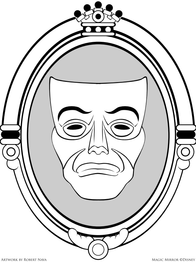 644x858 Magic Mirror Coloring Page Snow White Coloring Pages