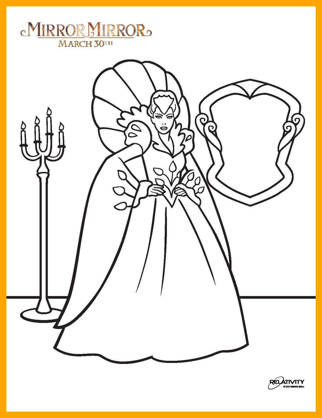 1327x1724 Astonishing Put Some Snazz Into The Mirror Coloring Pages Hand