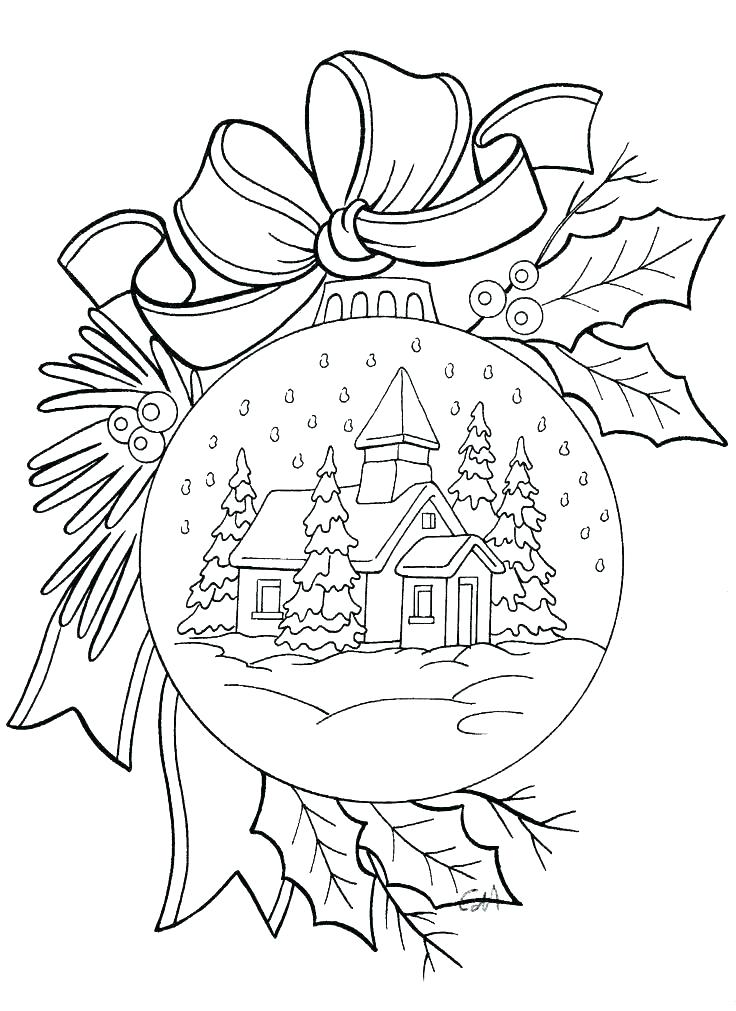 736x1011 Mistletoe Coloring Page Coloring Pages Wreath Mistletoe Coloring