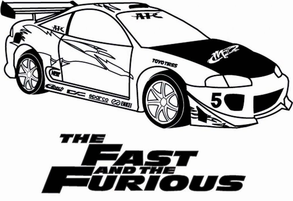 1024x704 Fast And Furious Coloring Pages Getcoloringpages Throughout Fast