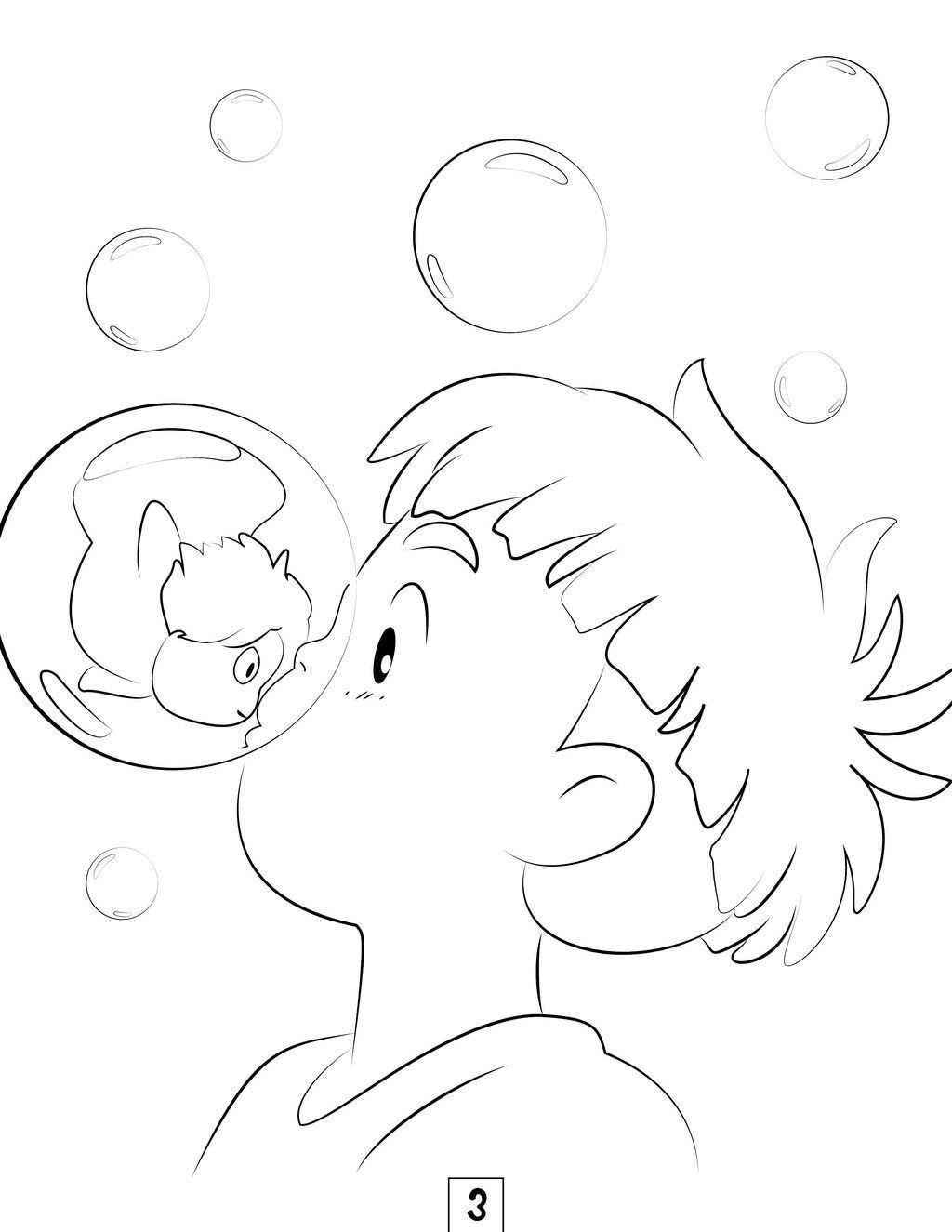 1024x1325 Studio Ghibli Coloring Pages Colouring Studio