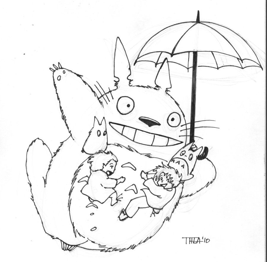 900x884 Totoro Colouring Page Kids Club Totoro, Studio
