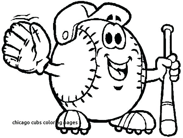 Mlb Logo Coloring Pages Logo Coloring Pages For Cubs Coloring 600x451 Mlb Logo Coloring Pages Logo Coloring Pages For Cubs Coloring