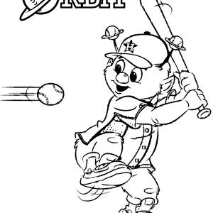 Mlb Mascots Coloring Pages 300x300 Mlb Mascots Coloring Pages